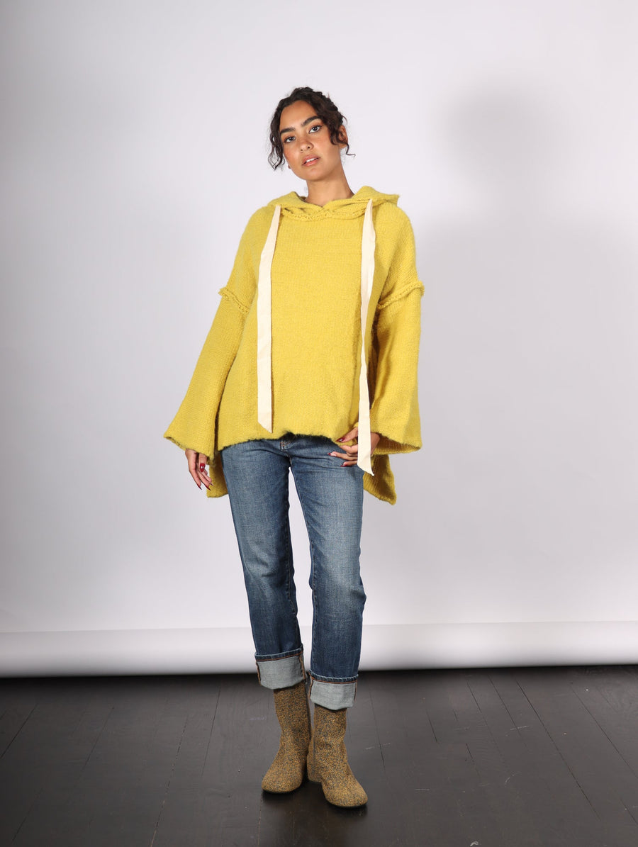 Hoodie in Lemon Zest by Amano by Lorena Laing