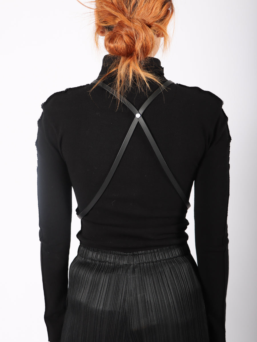 Linear A X Bodybelt in Black by Aumorfia-Idlewild