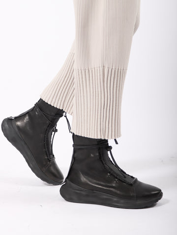 Futurist Sneaker Boot in Black by Puro-Idlewild