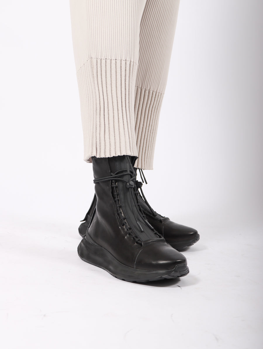 Futurist Sneaker Boot in Black by Puro-Idlewild