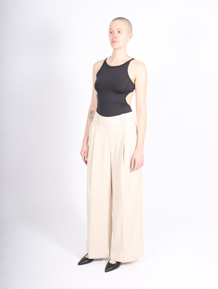 Obi Wide Pants in Oyster by Rodebjer-Idlewild
