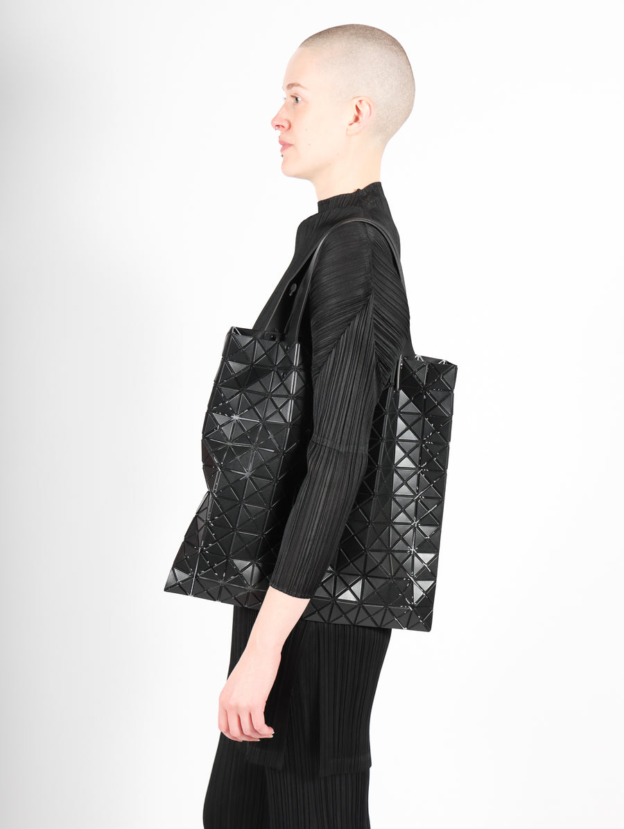 Prism Matte Tote Bag in Black by Bao Bao Issey Miyake-Idlewild
