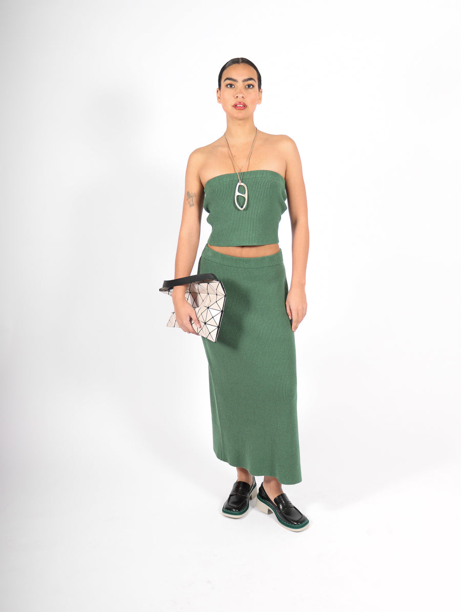 Kyara Maxi Skirt in Comfrey by Malene Birger-Idlewild