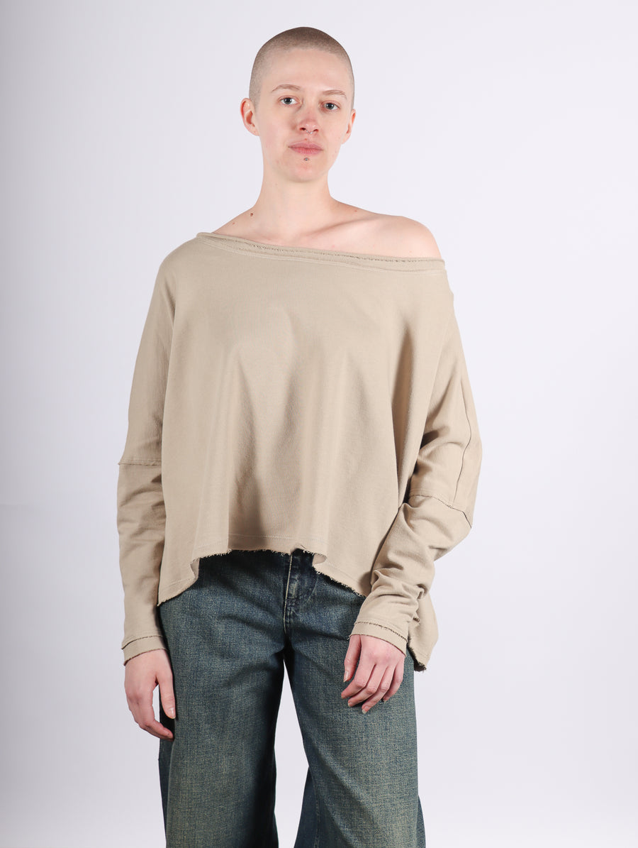 Off Shoulder Tee in Fawn by Planet-Idlewild
