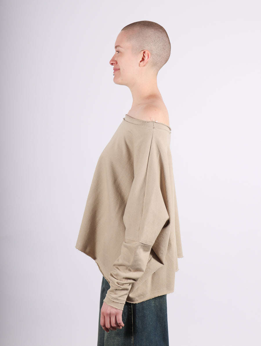 Off Shoulder Tee in Fawn by Planet-Idlewild