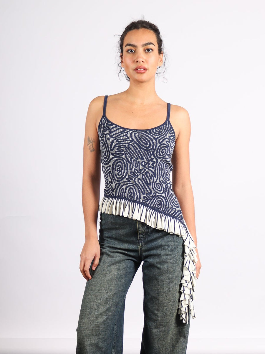 Kendra Top in Ink by Ulla Johnson-Idlewild