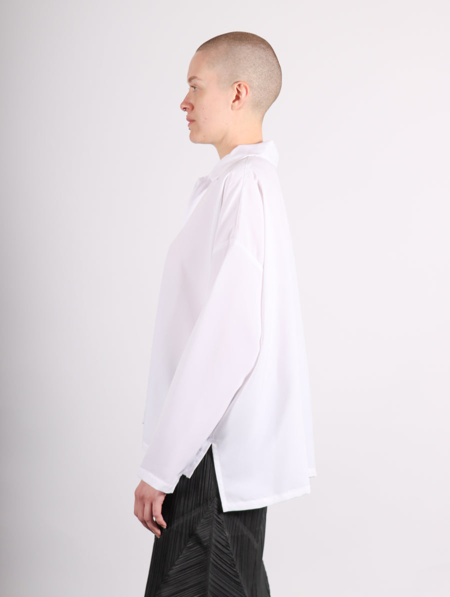 Peachskin Menz Shirt in White by Planet-Idlewild