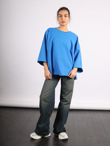Women's Gaiam Warrior Seamless Scoop Long Sleeve T-Shirt in Aquifer Size XL