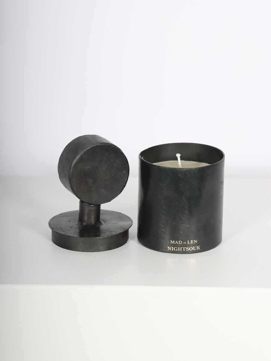 Totem Circle Mini Candle in Night Souk by Mad Et Len-Idlewild