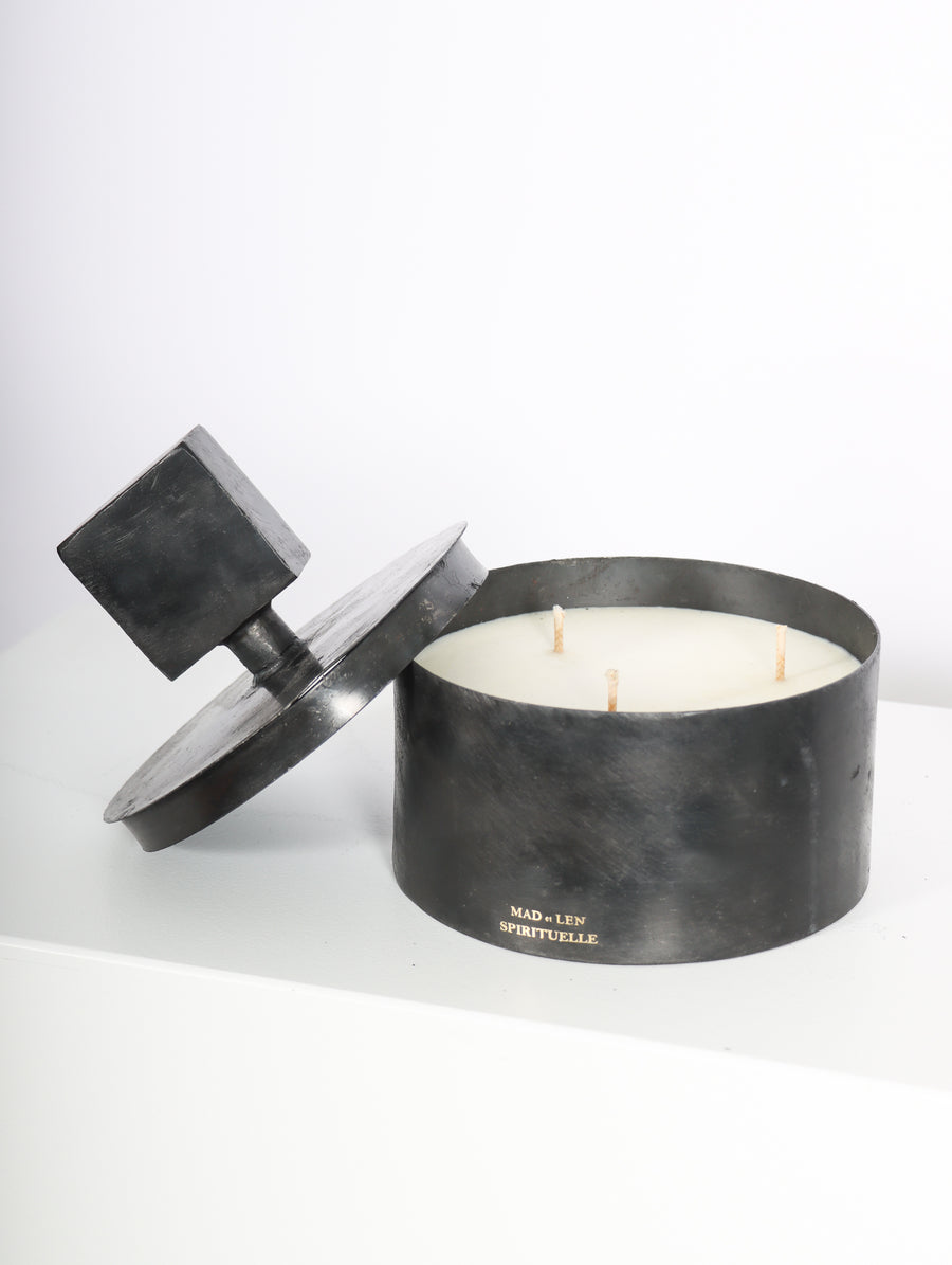 Totem Square Grande Candle in Spirituelle by Mad Et Len-Idlewild