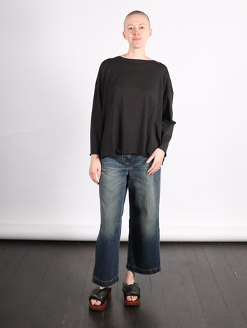Boxy Tee in Black by Planet-Idlewild