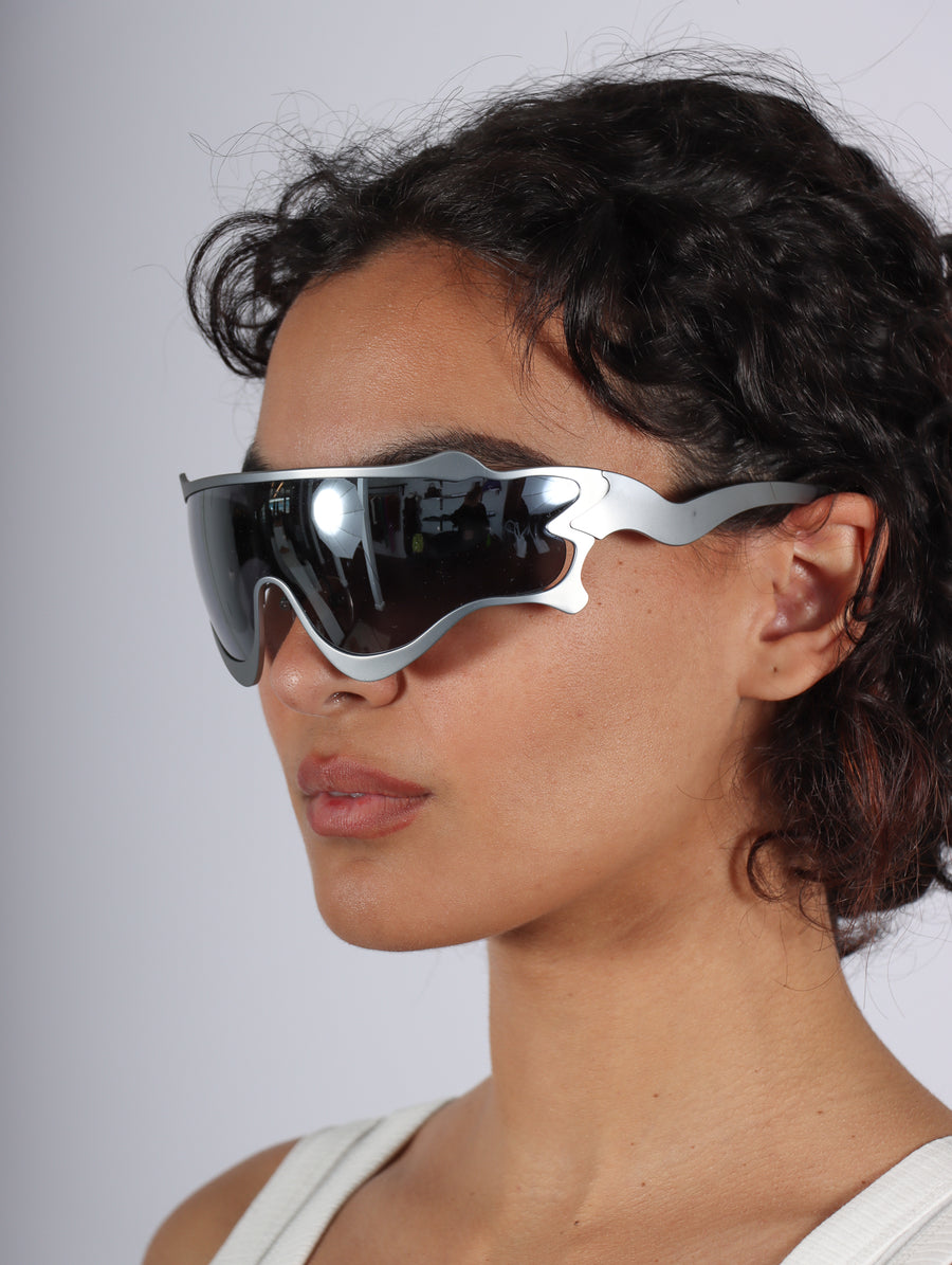 Octane Sunglasses in Metallic by Henrik Vibskov-Idlewild