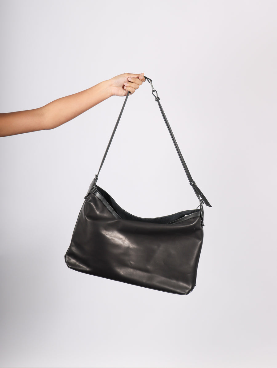 Soft Slouch Bag in Black by 10.03.53-Idlewild
