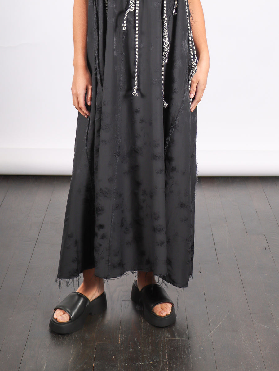 Crochet Dress in Black by Serien°umerica-Idlewild