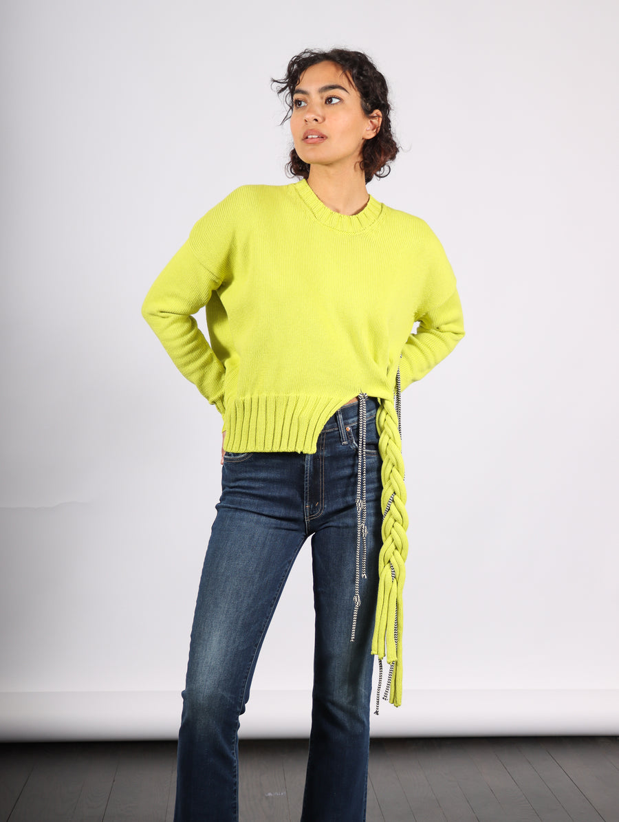 Braided Sweater in Citrus by Serien°umerica-Idlewild