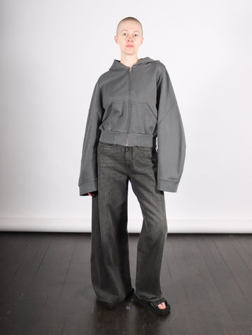 Sweat Jacket in Dark Gray by MM6 Maison Margiela-Idlewild