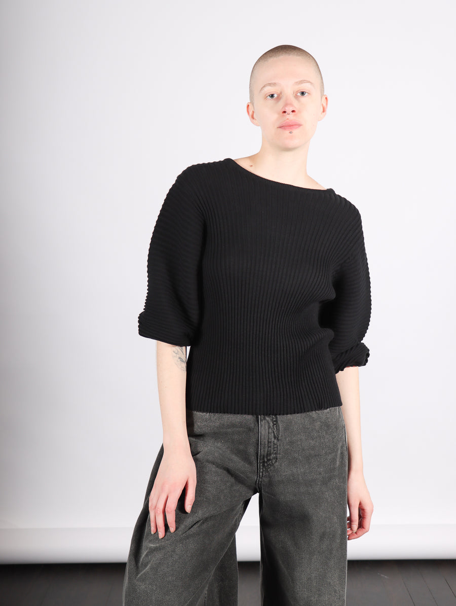 Cassia Blouse in Black by Kowtow-Idlewild