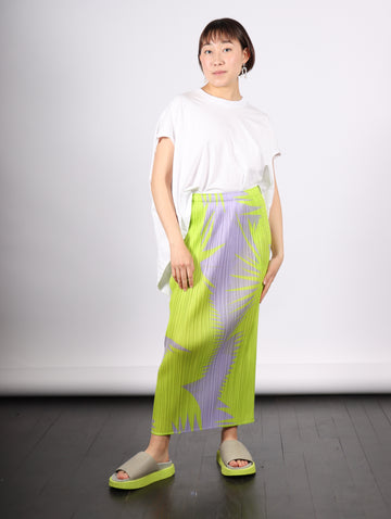 Piquant Skirt in Purple Onion by Pleats Please Issey Miyake-Idlewild