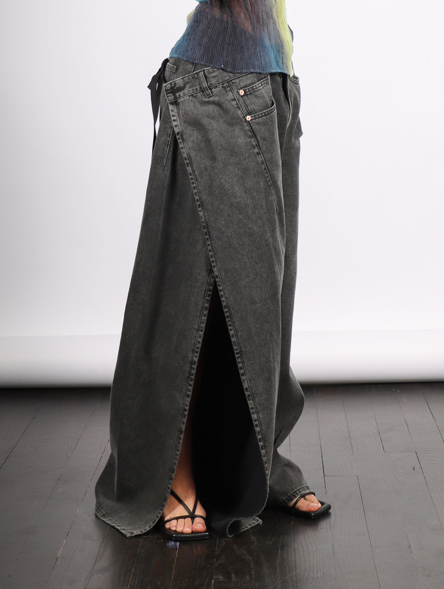 5 Pocket Pants in Gray by MM6 Maison Margiela-Idlewild