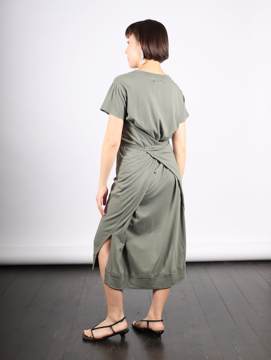 Wrap Dress Tee in Slate by Nicholas K-Idlewild