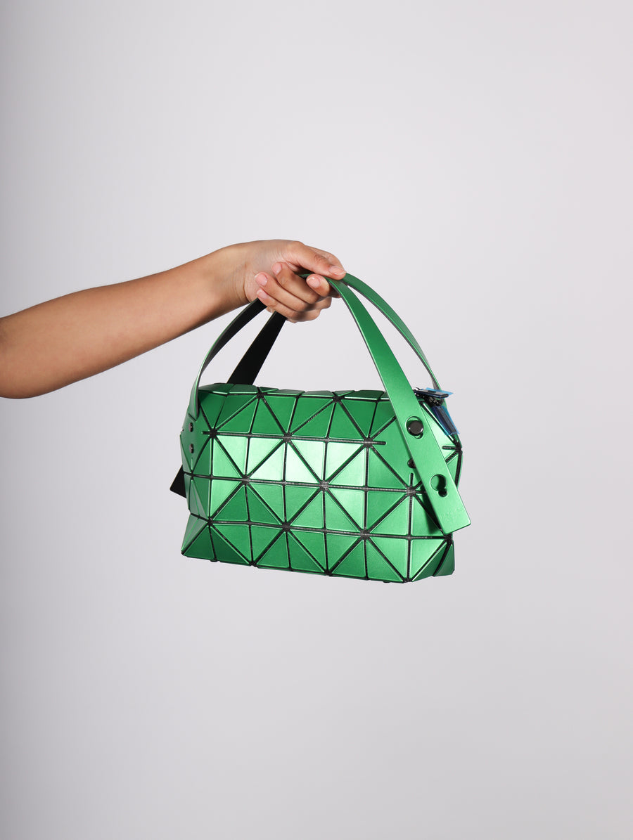 Boston Shoulder Bag in Green by Bao Bao Issey Miyake-Idlewild