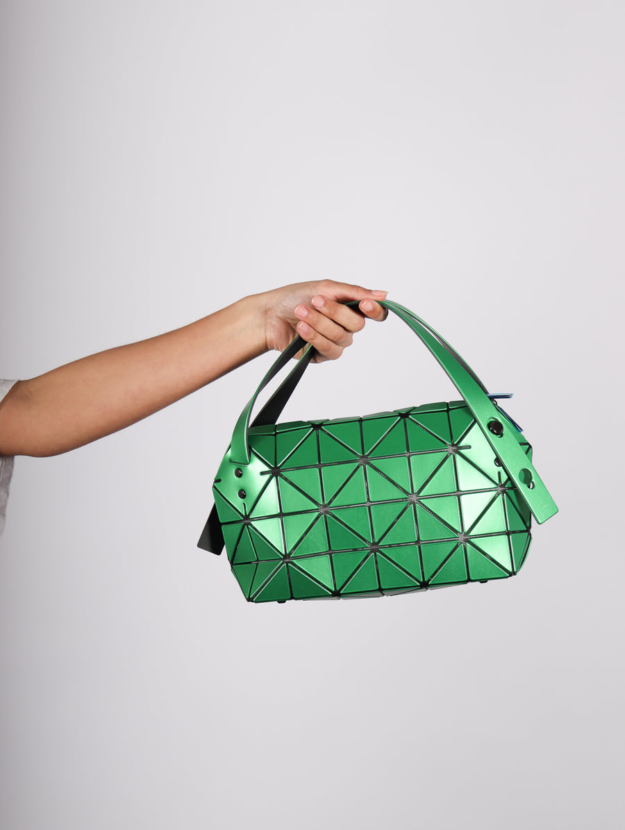 Boston Shoulder Bag in Green by Bao Bao Issey Miyake-Idlewild