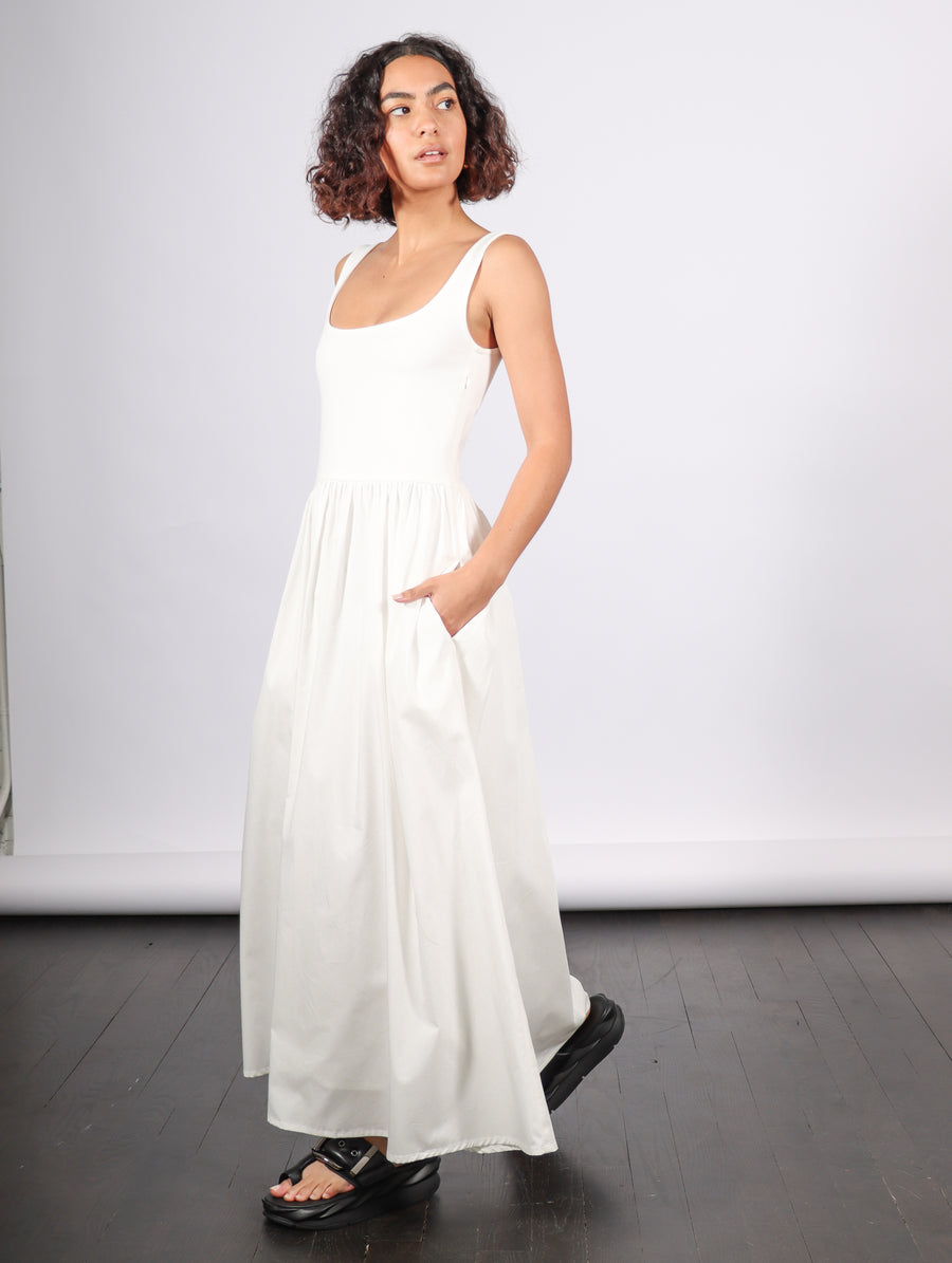 Clara Dress in White by Marcella-Idlewild