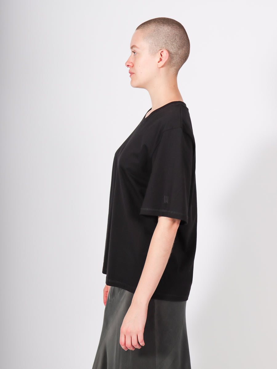 Hedil T-shirt in Black by Malene Birger-Idlewild
