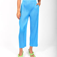 Pleats Please by Issey Miyake May Monthly Colors Pant in Pastel Green  Curated at Jake and Jones