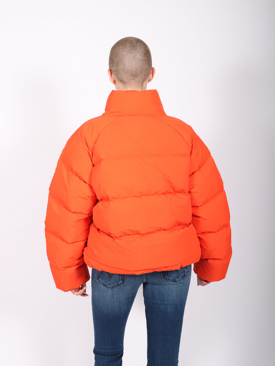 Moura Puffer Jacket in Cherry Tomato by Rodebjer-Idlewild