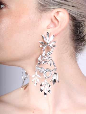 Grande Riviere Earrings in Chrome by We Dream in Colour-Idlewild