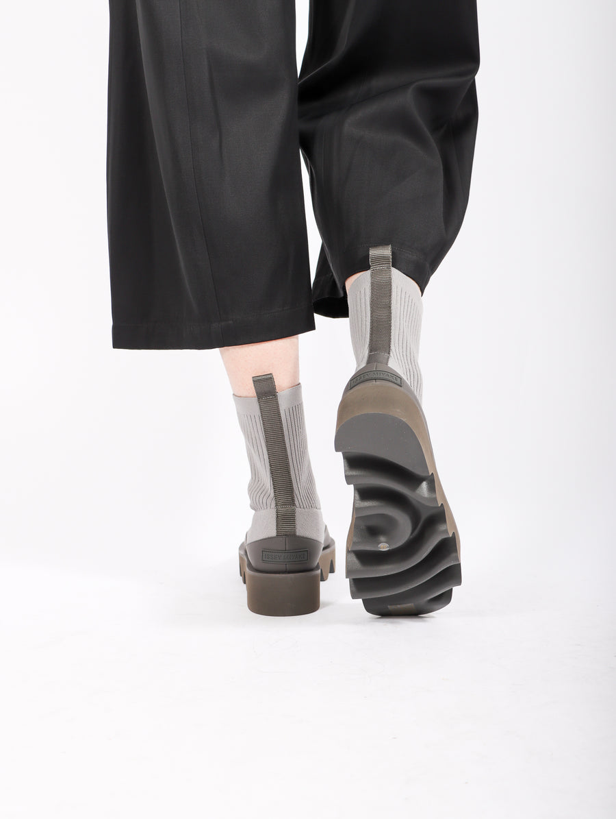 Bounce Boot in Grey by Issey Miyake x United Nude-Idlewild