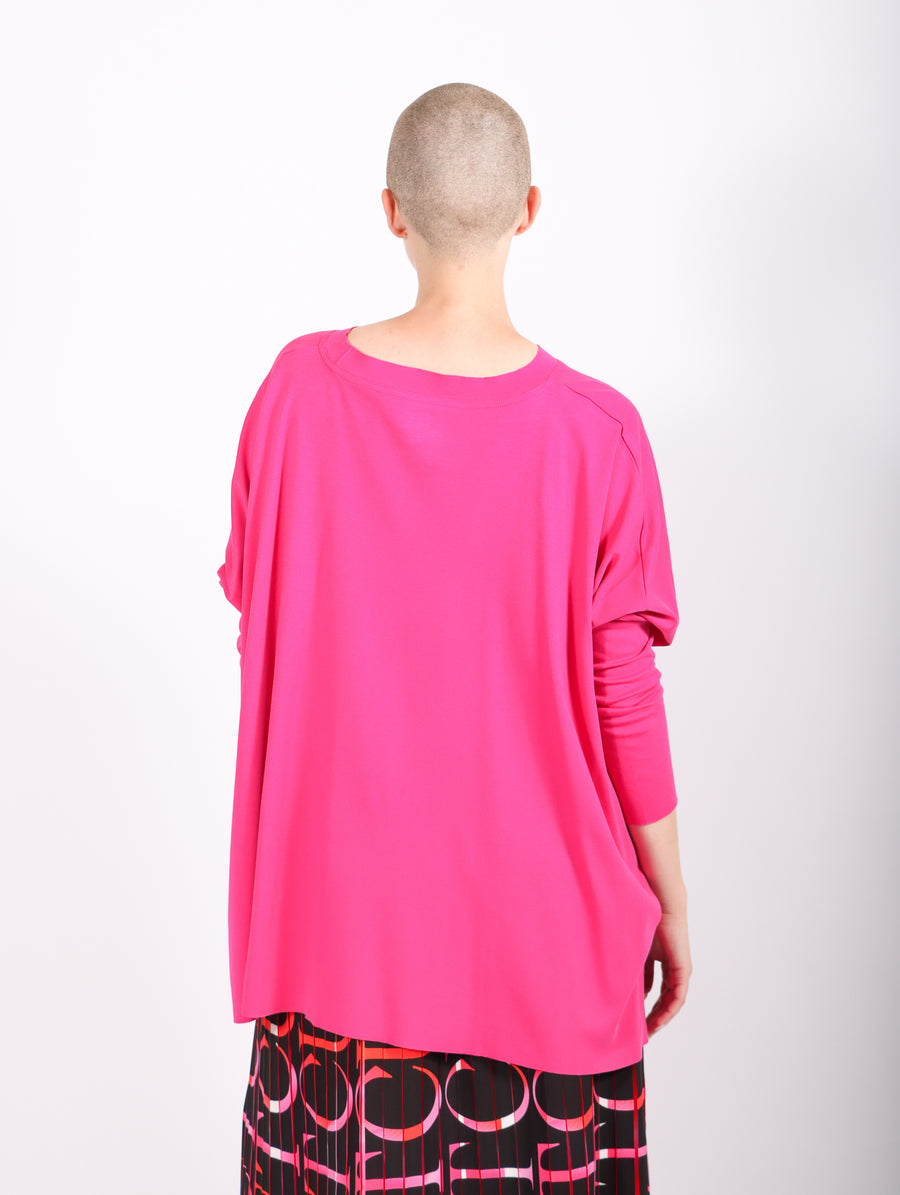 Crew Swing Tee in Pink by Planet-Idlewild