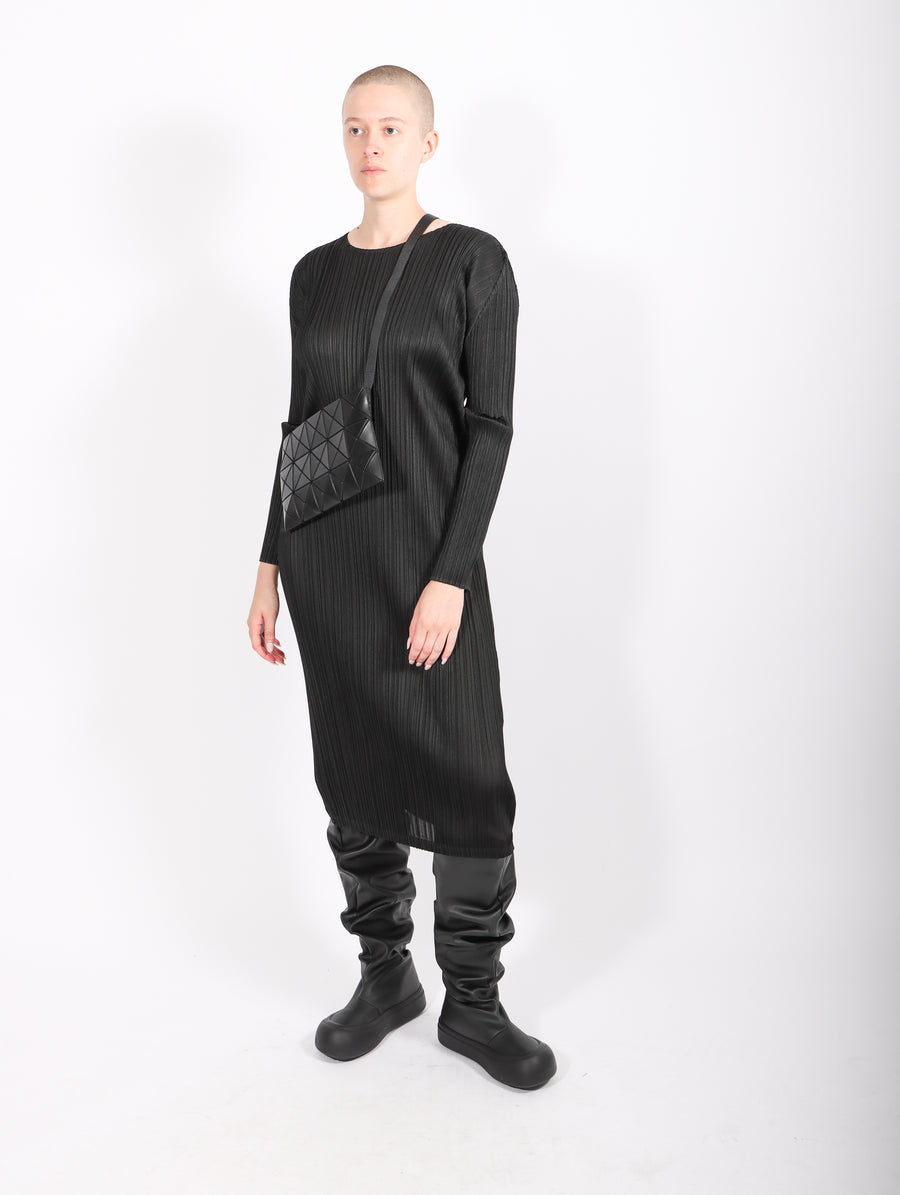 Monthly Colors September Dress in Black by Pleats Please Issey Miyake-Idlewild