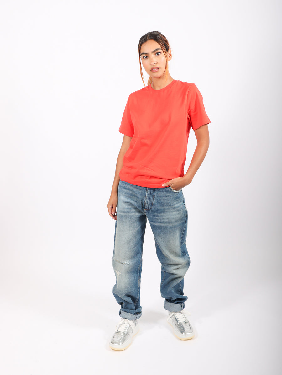 Classic Tee in Neon Red by Kowtow-Idlewild