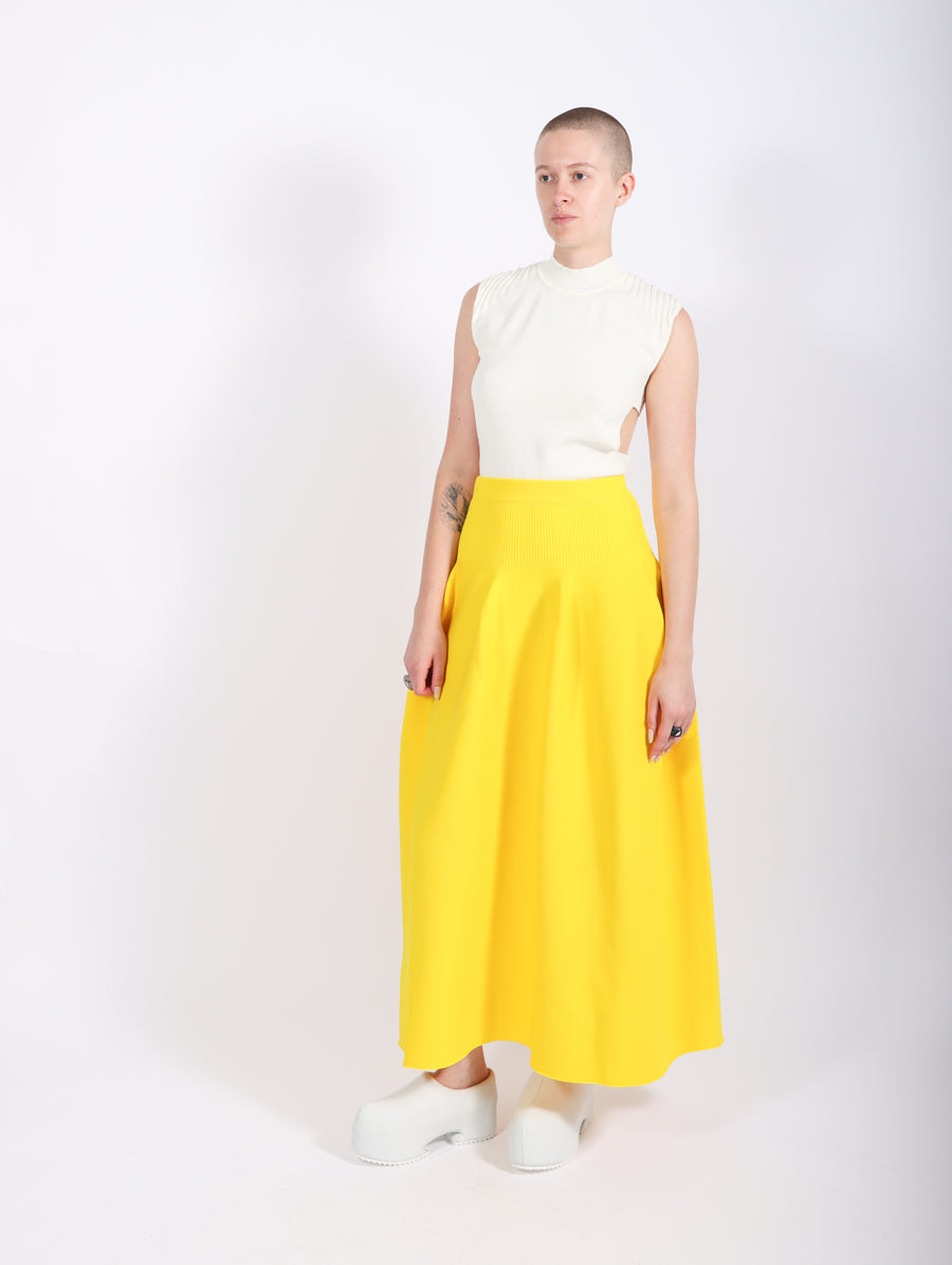 Pottery Skirt in Yellow by CFCL