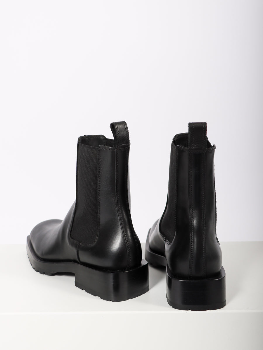 Matrix Chelsea Boot in Black by Mattia Capezzani-Idlewild
