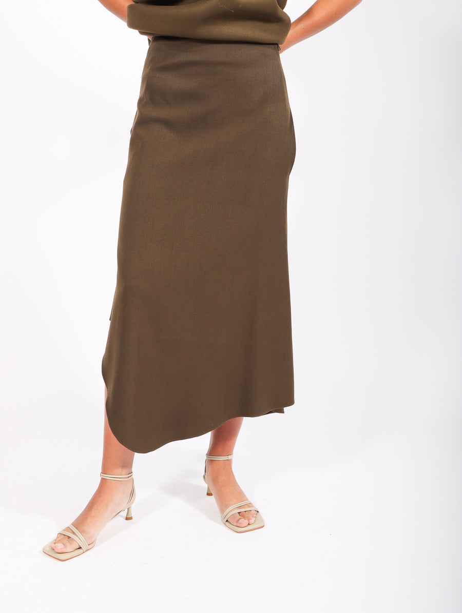 Wave Skirt in Alga by Calcaterra-Idlewild