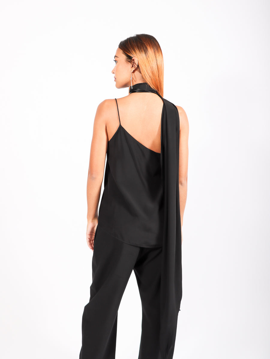 Linnet Sleeveless Top in Black by Rodebjer-Idlewild