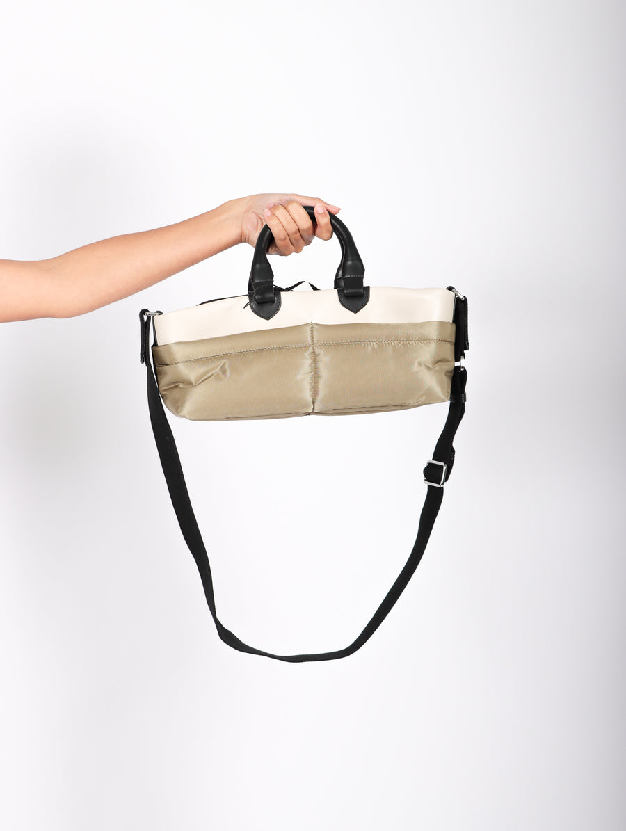 Cabas Bag in Khaki Nylon by 10.03.53-Idlewild
