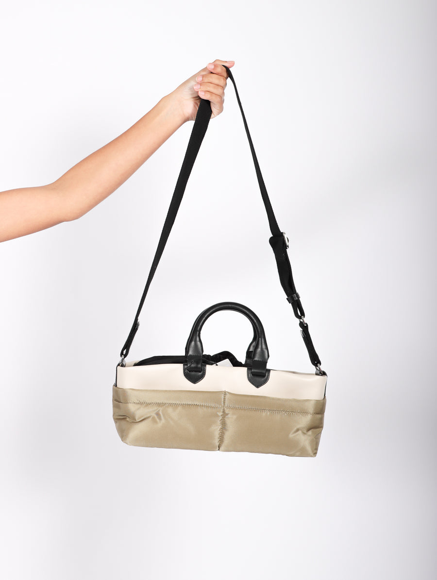 Cabas Bag in Khaki Nylon by 10.03.53-Idlewild