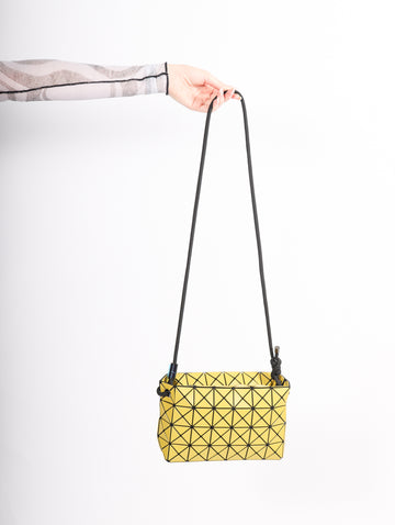 Loop Matte Shoulder Bag in Yellow by Bao Bao Issey Miyake-Idlewild