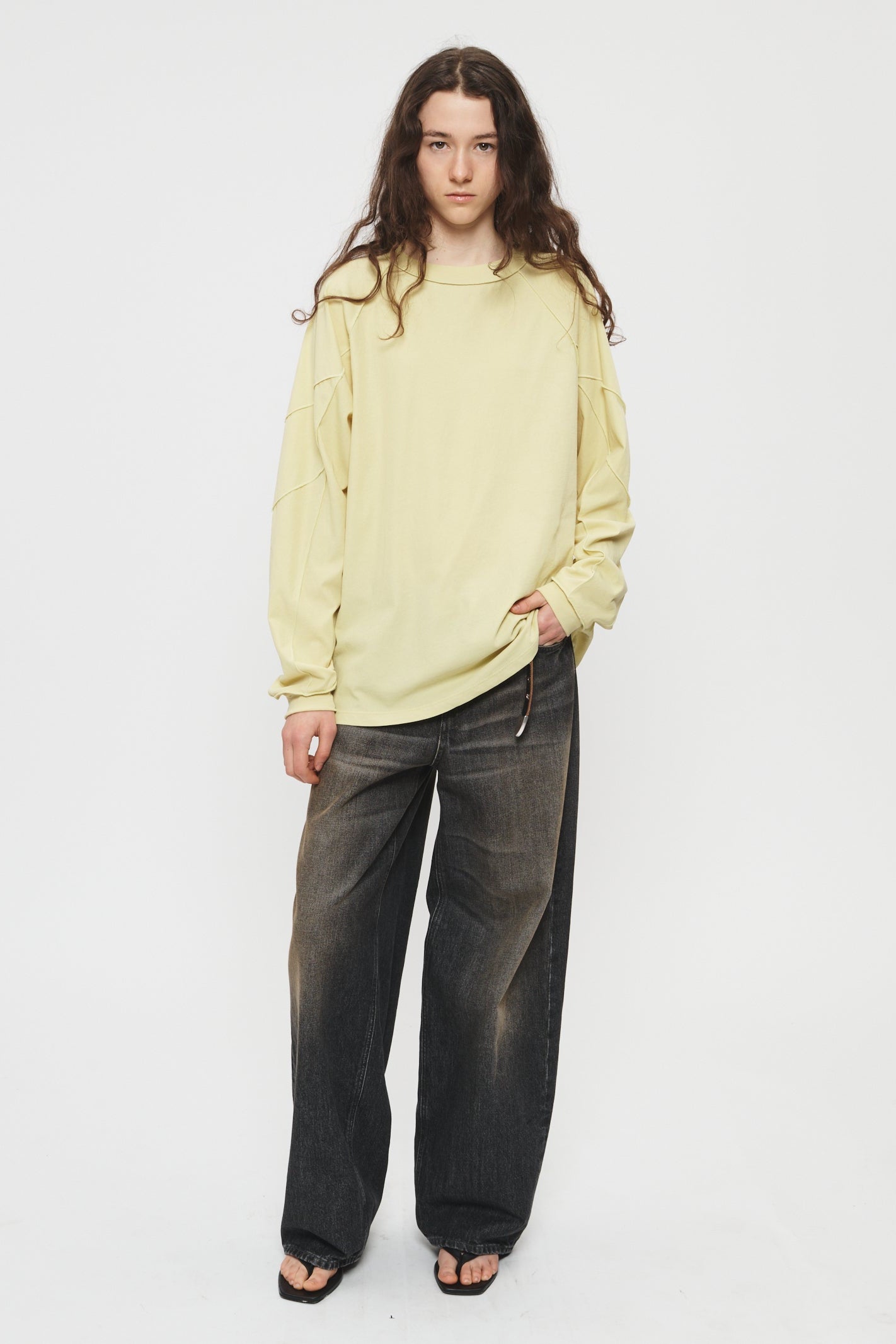 Inside Out Raglan Top in Bordeaux by 6397-6397-Idlewild