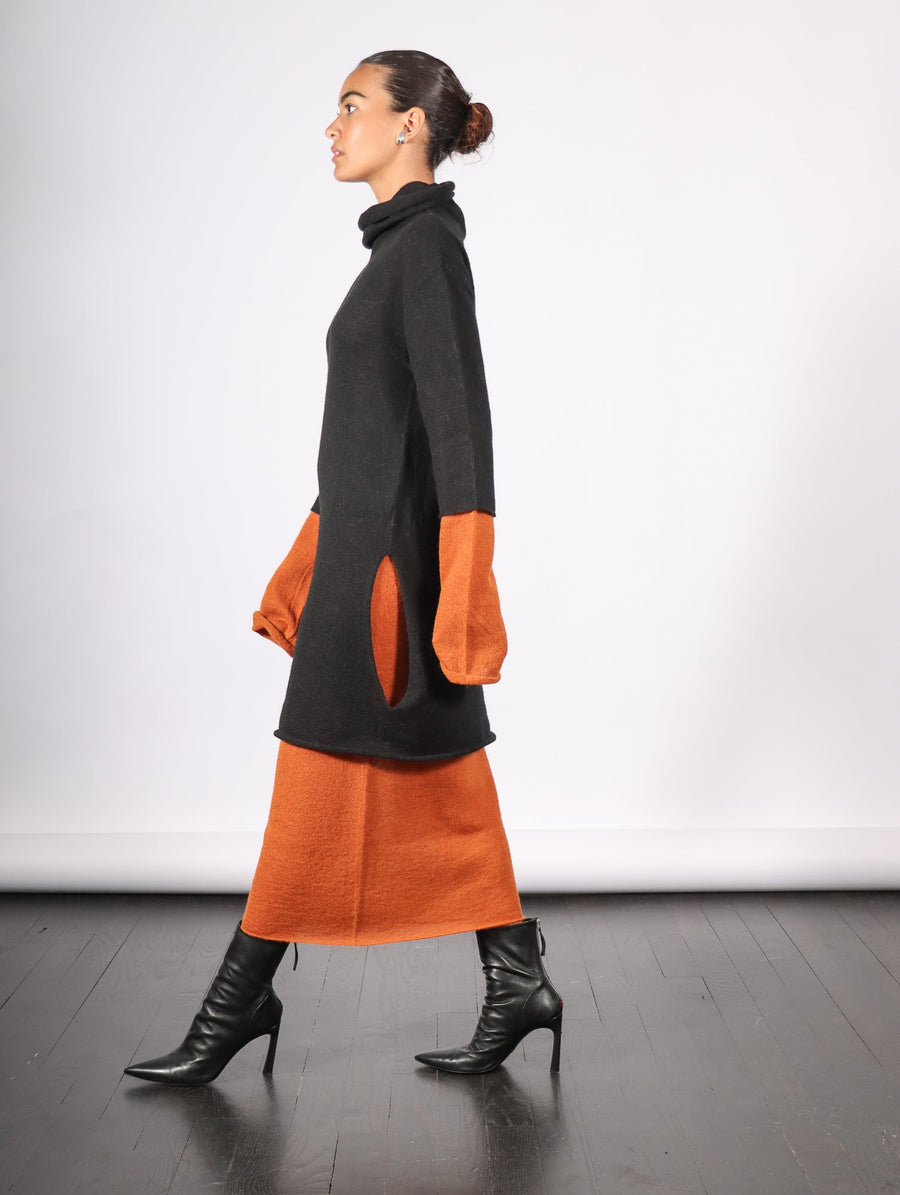 Interplay Dress in Black-Hued by Issey Miyake