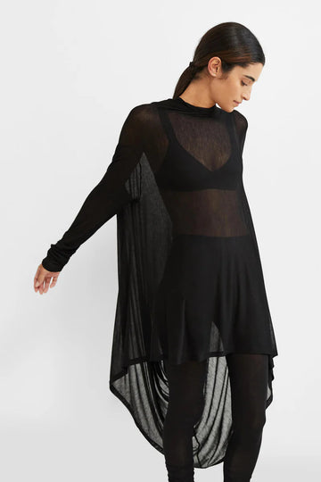 Iris Tunic in Black by Marcella