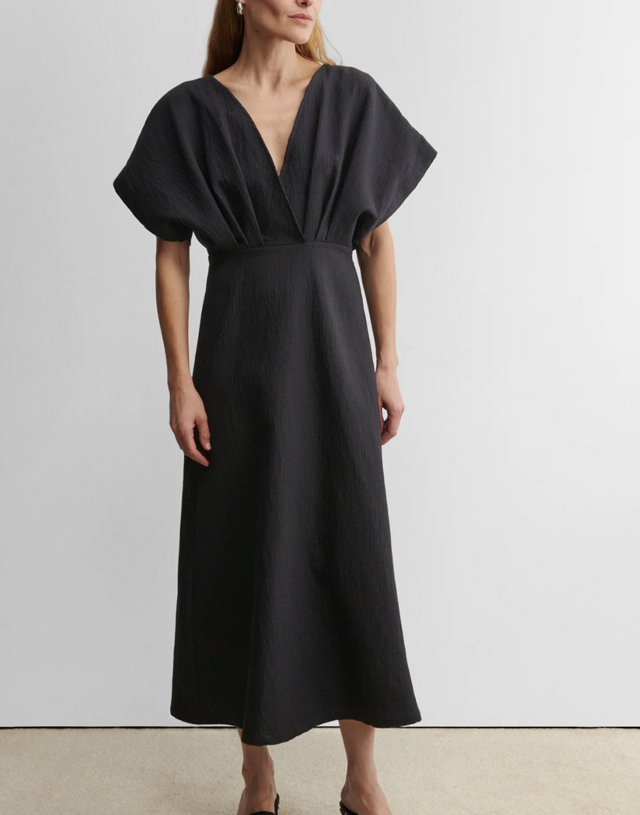 Isarco Dress in Black by Rachel Comey-Dresses-Rachel Comey-Idlewild