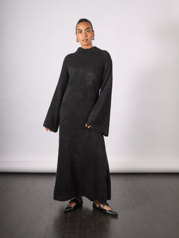 Isba Dress in Black by Rodebjer