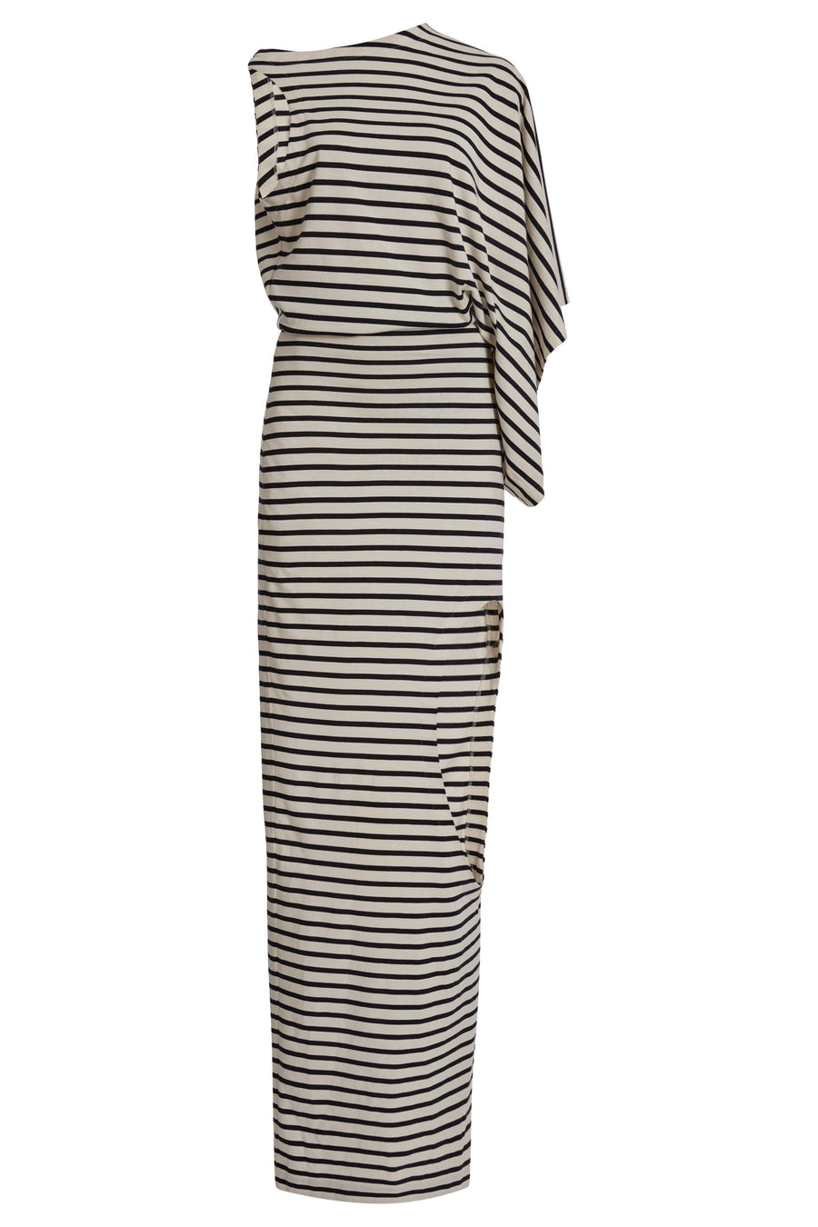 Jersey Dress with Pencil Skirt in Ecru/Navy by A.W.A.K.E. Mode-A.W.A.K.E. Mode-Idlewild