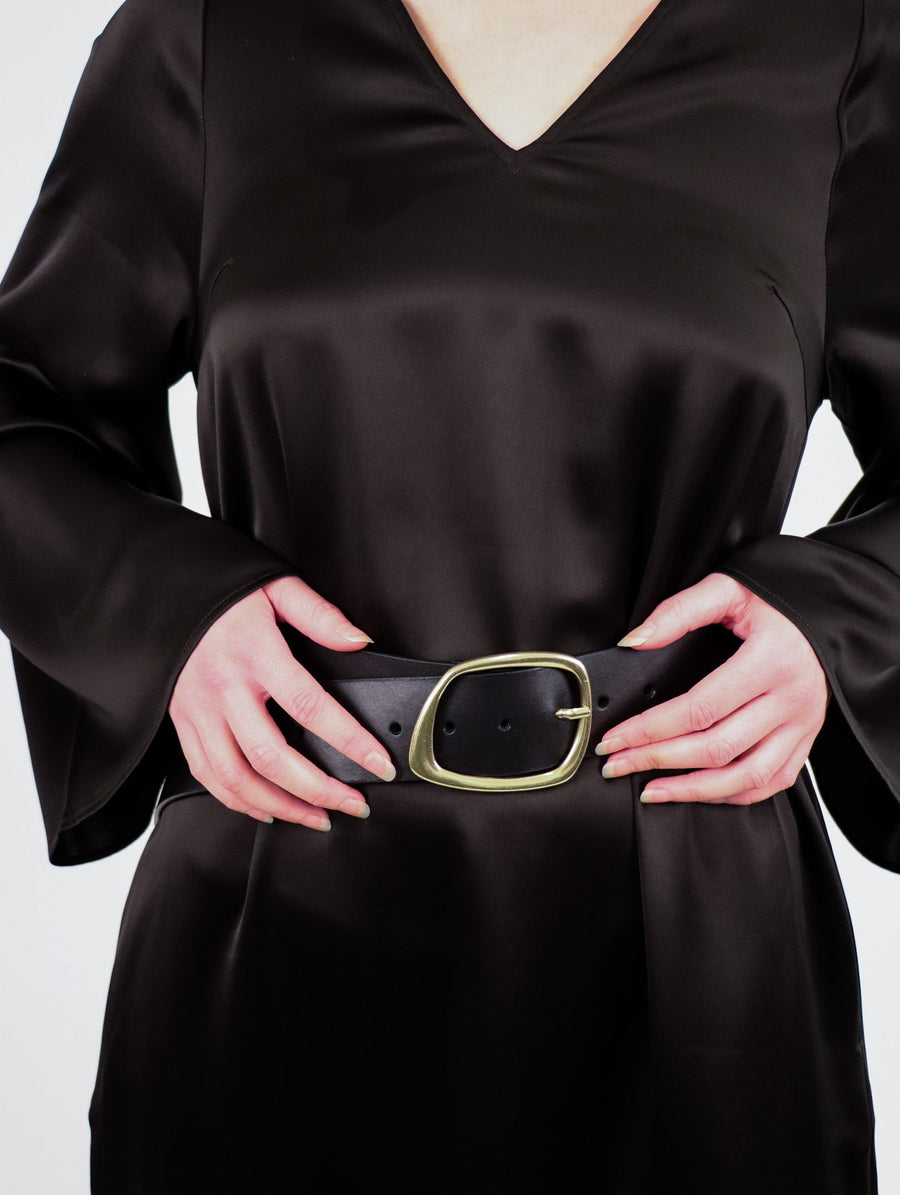 Kairi Belt in Black by Malene Birger-By Malene Birger-Idlewild