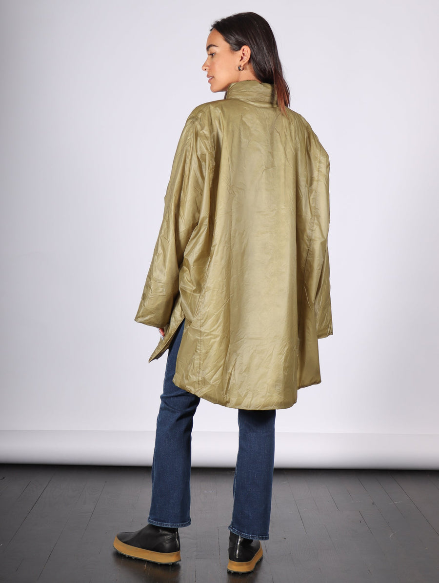 Kauto Insulated Poncho in Khaki by RAINS